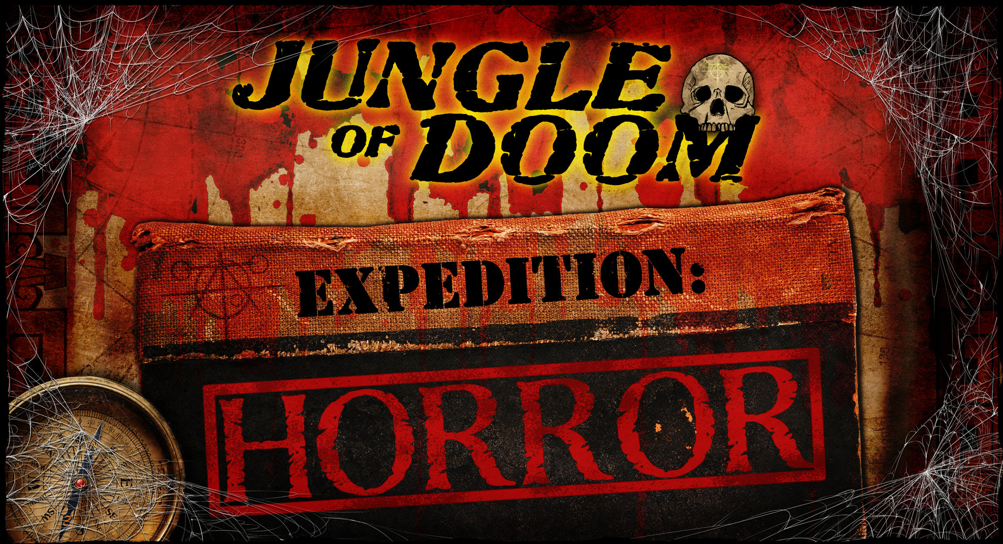 jungle of doom scare zone poster